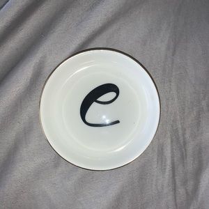 Letter e  accessory holder